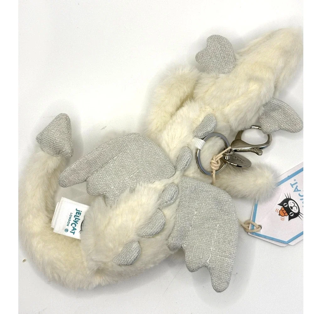 Cute White Sky Dragon Inspired Bag Pendant/Keychain Decoration Toy - Plush
